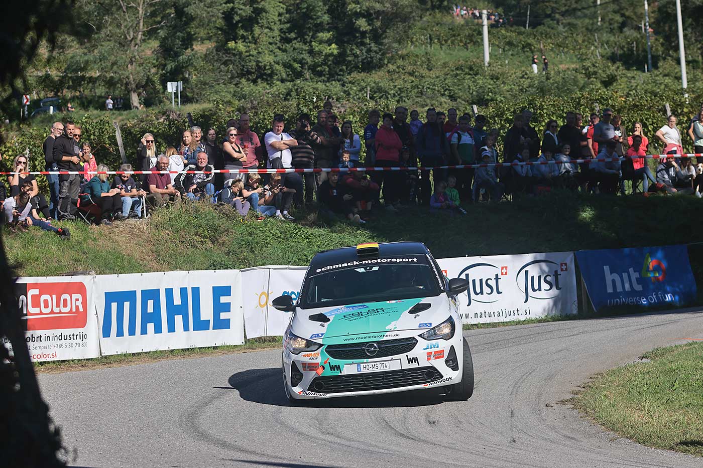 Jonas Müller bei der Rally Nova Gorica 2024