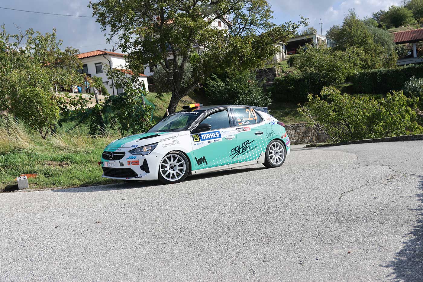 Jonas Müller bei der Rally Nova Gorica 2024