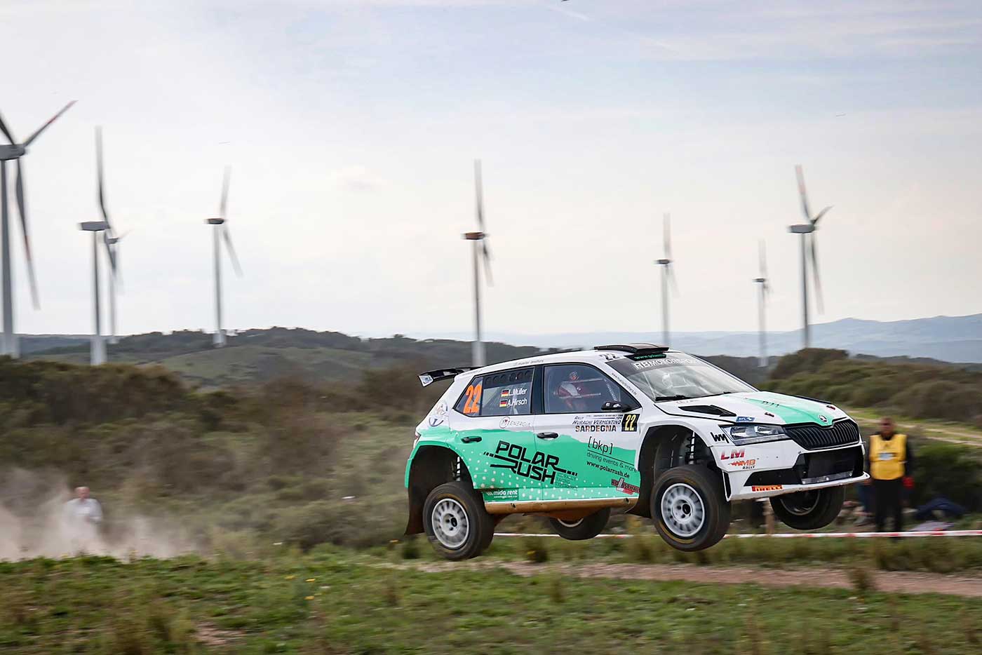 Liam Müller bei der Rally dei Nuraghi e del Vermentino